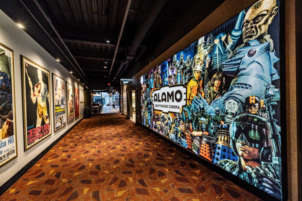 Alan Geiss Alamo Drafthouse Hallway